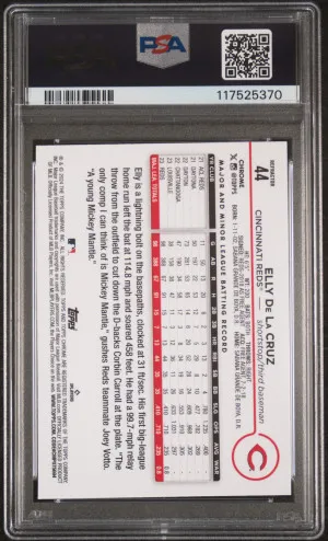 2024 Topps Chrome Elly De La Cruz Refractor back