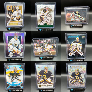 Boston Bruins Goalie Lot front