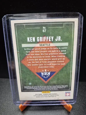 2022 Panini Ken Griffey Jr. back