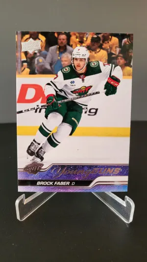 Brock Faber Young Guns front