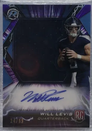 2024 Topps Composite #RPA-WL Will Levis  Resurgence Patch Autograph Numbered 24/99 front