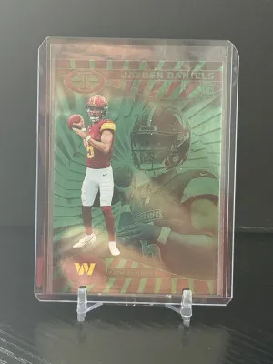 2024 Illusions - Jayden Daniels - Emerald Green - RC front