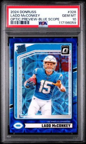 2024 Panini Donruss Ladd Mcconkey Optic Preview-Blue Scope front