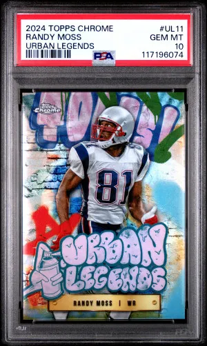 2024 Topps Chrome Urban Legends Randy Moss front