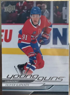 2024-25 Oliver Kapanen Young Guns front