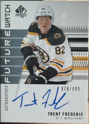2019-20 SP Authentic Future Watch Trent Fredric Autograph /999 front