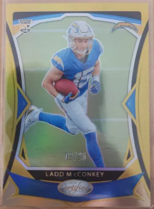 2024 Certified Ladd McConkey Gold  2/25 front