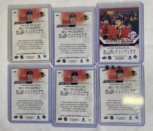 Lukas Reichel Young Guns Lot (6) back