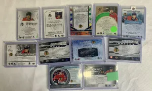 Lukas Reichel Auto And Patch Lot (11) back