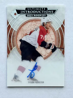 2023 -24 Ultimate Introductions Auto Tyson Foerster front