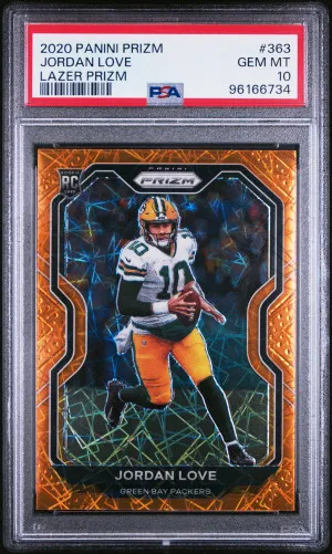2020 Panini Prizm Jordan Love Lazer Prizm front