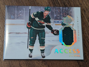 2018-19 Upper Deck Ultimate Collection Ultimate Access Tier 1 Eric Staal #UA-ES front