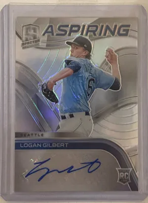 Logan Gilbert Rookie Auto Spectra front