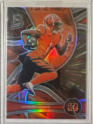 Jamarr Chase 2022 Spectra Hyper Prizm /75 front