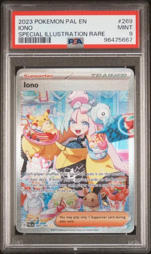 2023 Pokemon Pal En-Paldea Evolved Iono Special Illustration Rare front