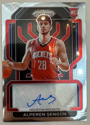 2021 Panini Prizm Alperen Sengun Rookie Auto front