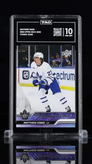 Matthew Knies
 2023 Upper Deck Young Guns #222 front