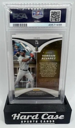 2020 Panini Prizm Illumination Yordan Alvarez Ilmntn-Rd.donut Crcl.przm. back