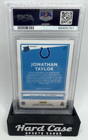 2020 Panini Donruss Optic Jonathan Taylor Holo back