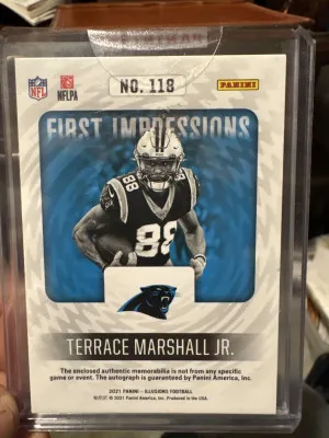 Terrace Marshall jr back