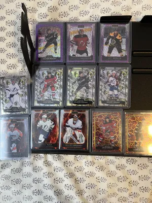 62-card 21-22 and 22-23 O Pee Chee platinum lot - list in description (and see all pics) front