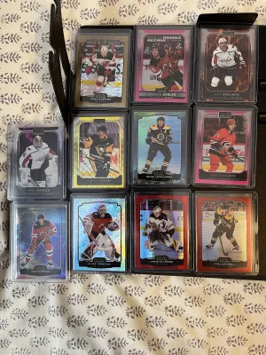 62-card 21-22 and 22-23 O Pee Chee platinum lot - list in description (and see all pics) back