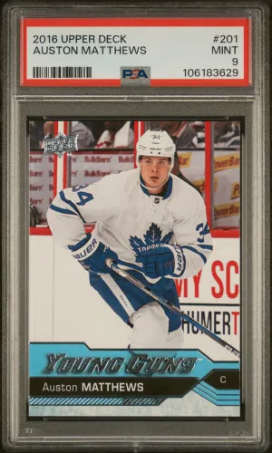 2016 Upper Deck Auston Matthews front