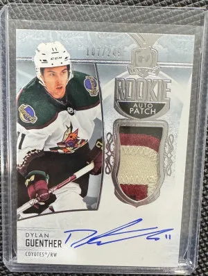 2022-23 The Cup Dylan Guenther RPA /249 front