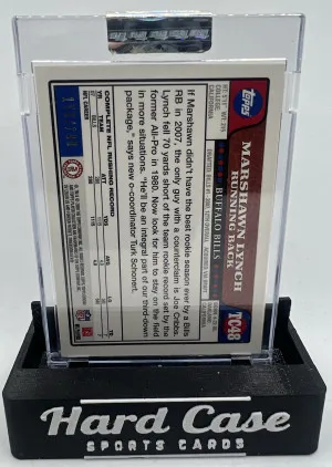 2008 Topps Chrome Marshawn Lynch /199 back