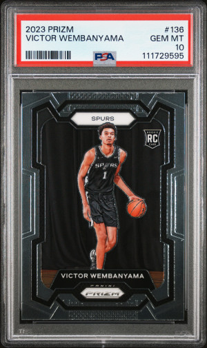 2023 Panini Prizm Victor Wembanyama front