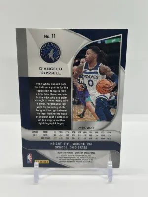 D’Angelo Russell 2019 Spectra /10 back