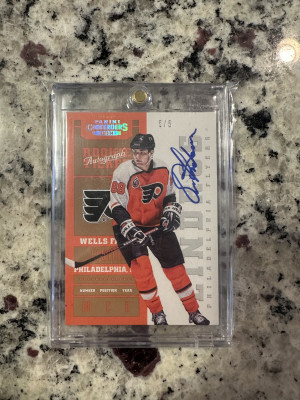 2013-14 Panini Contenders Eric Lindros Rookie Ticket Autograph /5 front