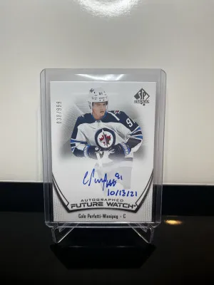Future Watch Auto Inscribed- Cole Perfetti back