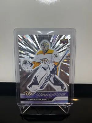 2023-24 Young Guns Silver Outburst- Yaroslav Askarov back