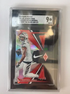 2024 Panini Phoenix Jamarr Chase Laundry Tag /3 front