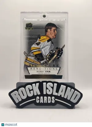 Bobby Orr 2017-18 Upper Deck The Cup Signature Renditions #SR-BO Autograph front