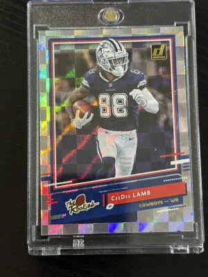 2020 Donruss Optic - CeeDee Lamb - The Rookies front