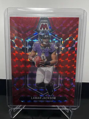Mosaic Red Camo Lamar Jackson front