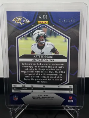 Orange Prism Nate Wiggins /199 back