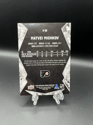 Matvei Michkov Victory Rookie back