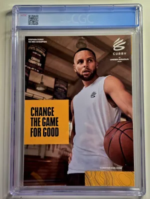 2025 SLAM Magazine #255 Luka Doncic LA Lakers Orange Metal  #52/362 CGC 9.4 back