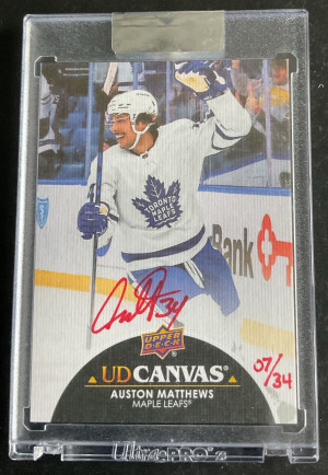 21-22 Clear Cut Canvas Austin Mathew’s 7/34 front