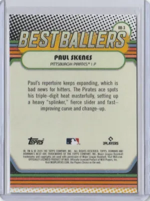 2024 Bowman's Best Best Ballers Paul Skenes #BB-3 back