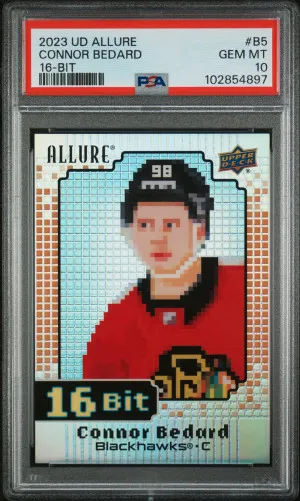 2023 Upper Deck Allure 16-Bit Connor Bedard