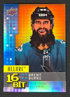 2021-22 Allure 16 Bit - Brent Burns front