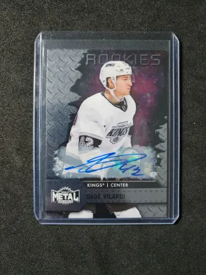 Gabe Vilardi Metal Universe Auto Rookie front