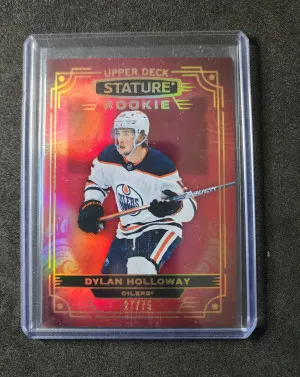 Dylan Holloway /75 Stature Rookie front