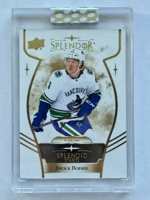 2013-18 Splendor Splendid Starts Brock Boeser front