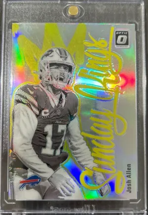 2024 Panini Donruss Optic - Sunday Kings Josh Allen #5 back