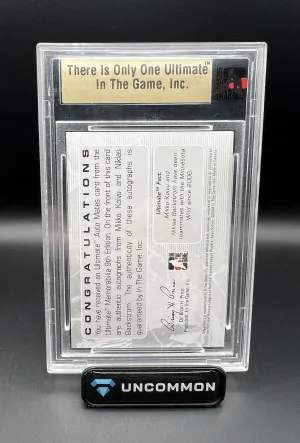 2008 In The Game Ultimate Memorabilia Edition Ultimate Kolvu/Backstrom back